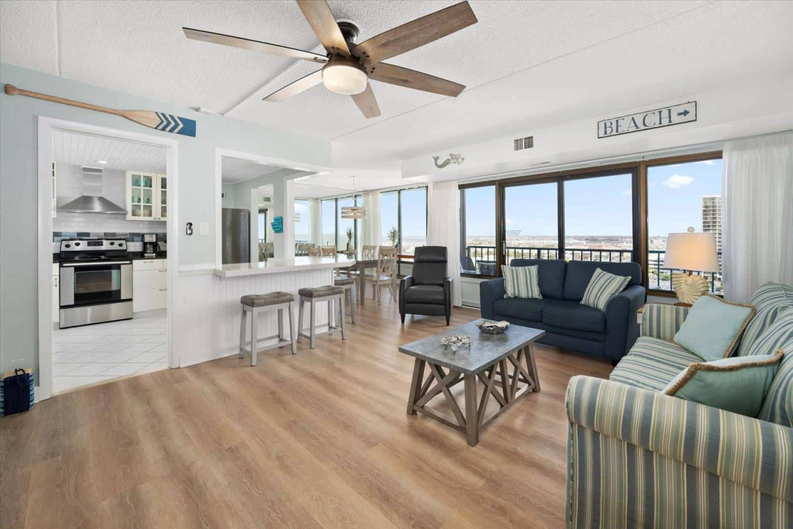 Ocean City living Room 